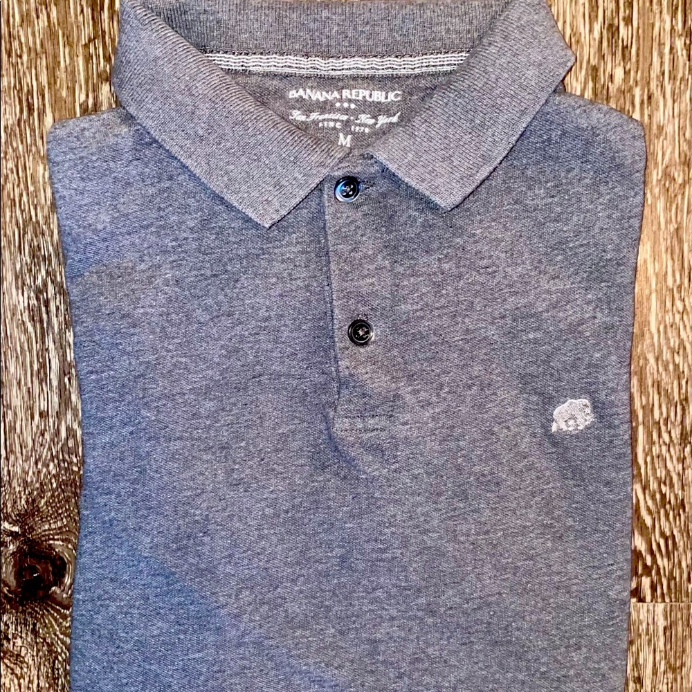 Banana Republic • Signature Pique Polo